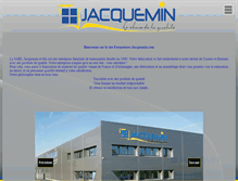 Tablet Screenshot of fermetures-jacquemin.com